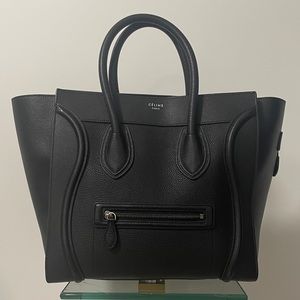 Celine Calfskin Leather Tote